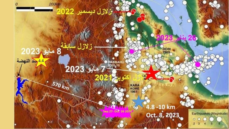 الدكتور عباس شراقي: زلزال جديد يضرب إثيوبيا وسط تزايد غير مسبوق للنشاط الزلزالي