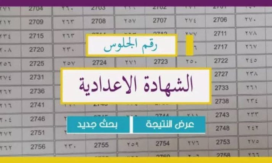 رابط نتيجة الصف الثالث الاعدادي الترم الأول بالقاهرة