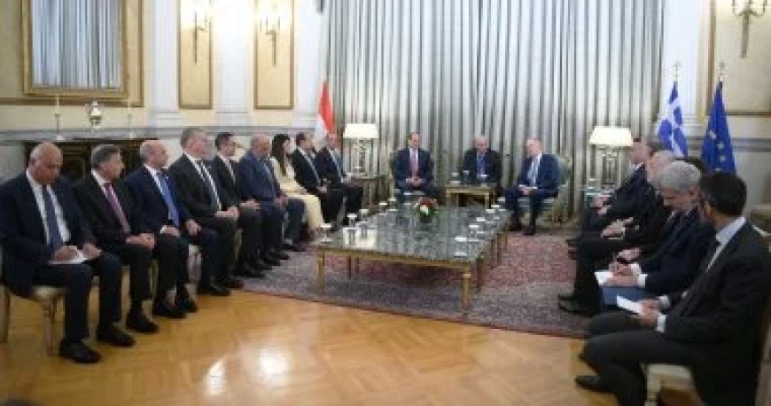 السيسي: شراكة استراتيجية بين مصر واليونان لتعزيز التعاون الإقليمي والدولي