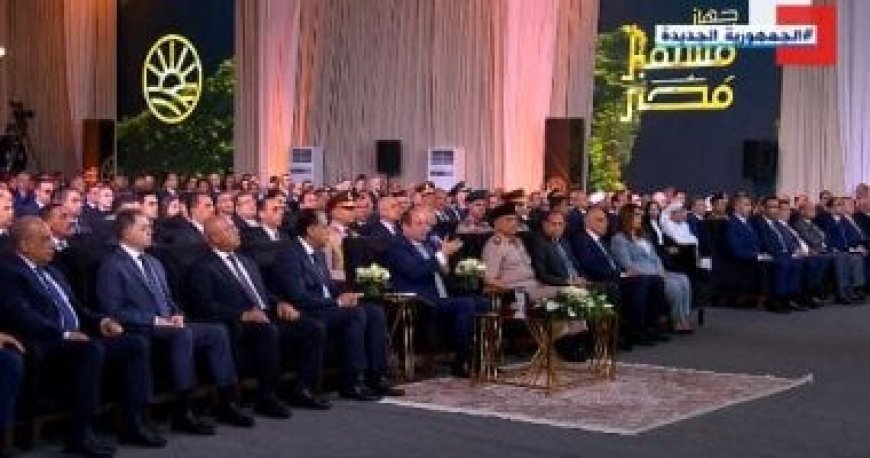 الرئيس السيسي يفتتح المرحلة الأولى من مدينة «مستقبل مصر الصناعية» ويشهد موسم الحصاد في عدد من القطاعات الزراعية