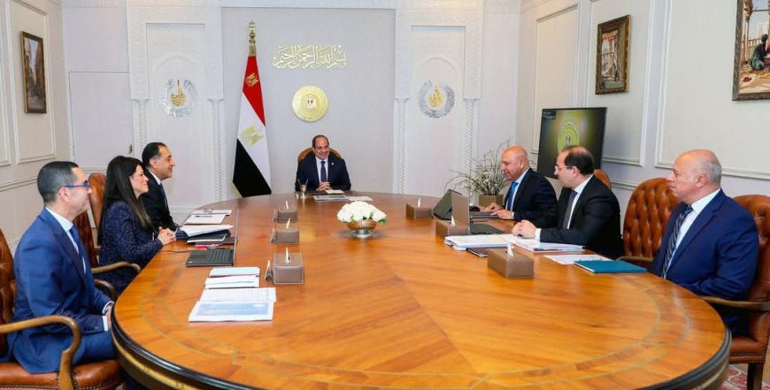السيسي يوجه بتسريع الإصلاحات وتحفيز الاستثمار الأجنبي ضمن استراتيجية وطنية موحدة