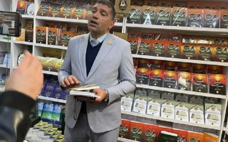 مدير الإذاعة المصرية في زيارة لـ جناح رسالة السلام : القرآن دستور الإنسانية