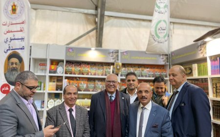 وفد الجمعية الفلسفية يزور رسالة السلام بـ معرض الكتاب.. مشروع حضاري لمستقبل العرب | صور