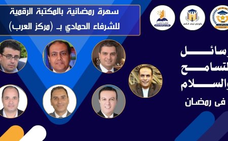 تحت شعار «رسائل التسامح والسلام في رمضان».. توصيات بإطلاق مبادرة عالمية للتسامح من الرؤى الفكرية للشرفاء الحمادي