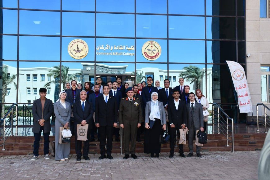 تعزيزاً للوعي الاستراتيجي.. وفد أكاديمية السادات يزور الأكاديمية العسكرية للدراسات العليا
