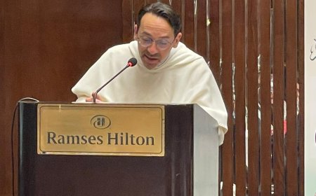 مدير معهد الدومينيكان خلال ندوة رسالة السلام  : السلام ليس ضعف واللاعنف قوة تكسر الكراهية | صور