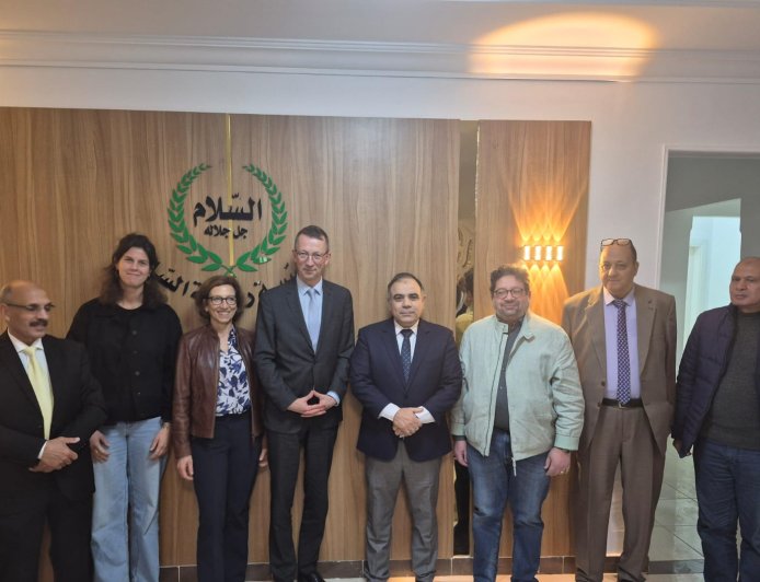 تفاصيل زيارة وفد الأساقفة الكاثوليك الألمان لمؤسسة رسالة السلام العالمية بالقاهرة