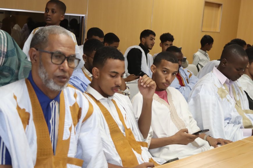 حي معاوية حسن يتحدث عن الزكاة في إفطار رسالة السلام بنواكشوط