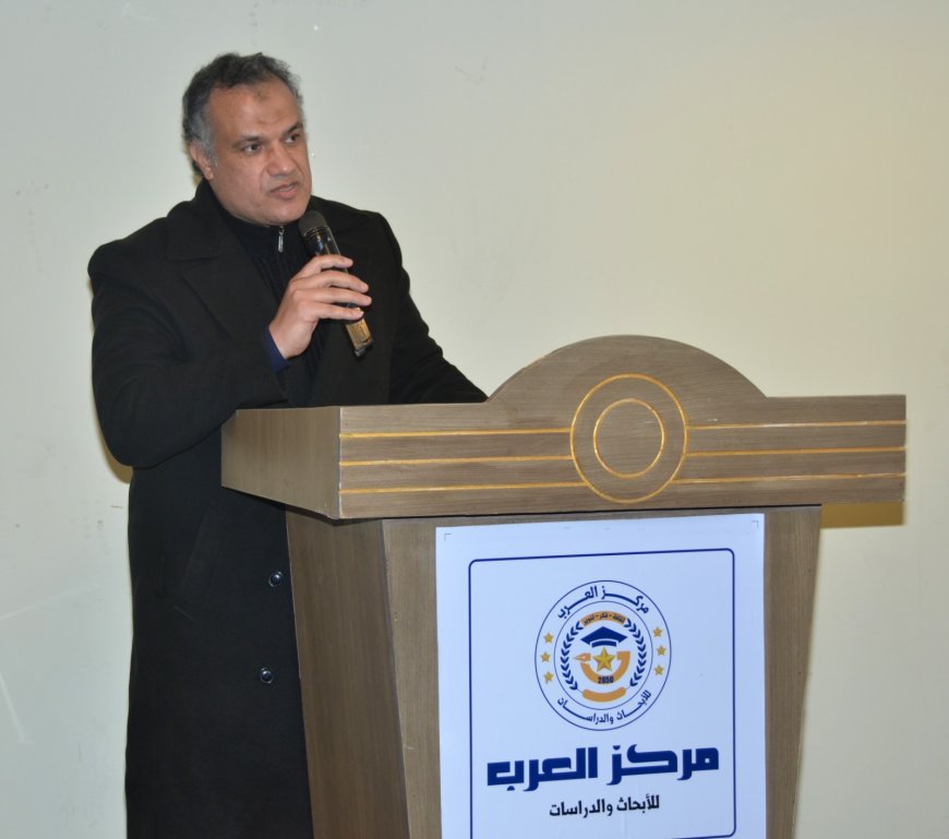 هشام النجار بندوة مركز العرب للأبحاث والدراسات: مشروع علي الشرفاء أحدث نقلة نوعية في مسار الإصلاح الديني وأعاد مركزية القرآن وقيم السلام