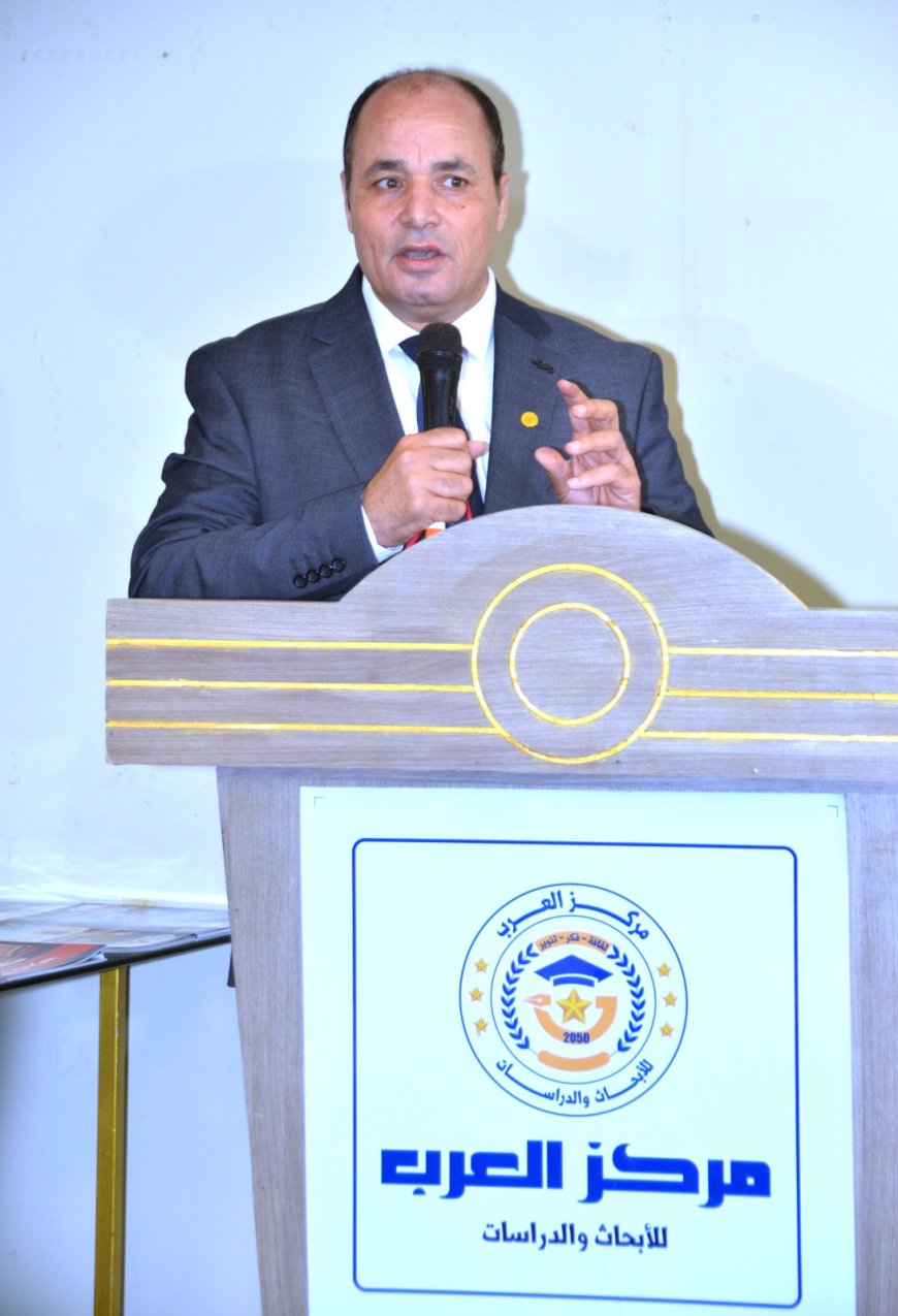 محمد فتحي الشريف خلال إفطار المكتبة الرقمية للشرفاء الحمادي : التعايش جوهر رسالة الإسلام المستنيرة