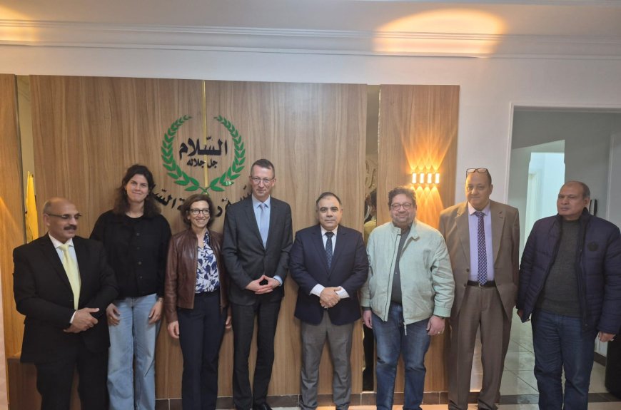 تفاصيل زيارة وفد الأساقفة الكاثوليك الألمان لمؤسسة رسالة السلام العالمية بالقاهرة