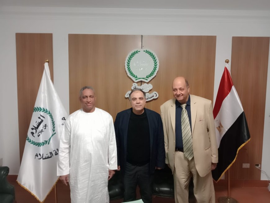 مدير مكتب مؤسسة رسالة السلام بأسبانيا يزور القاهرة ويلتقى مع رئيس مجلس أمناء المؤسسة بالقاهرة