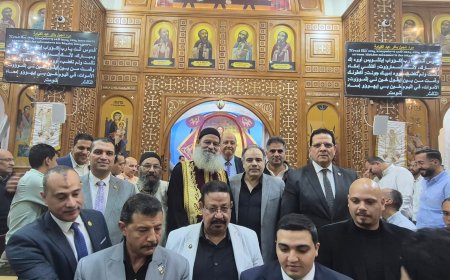 بالصور والفيديو كنيسة مار جرجس بالمطرية تستقبل وفد رسالة السلام.. دعوة للوحدة والتعايش المشترك