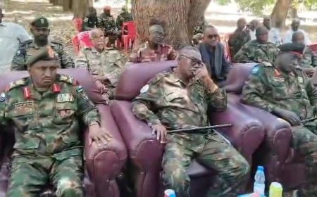 والي سنار يخاطب اجتماع الجمعية العمومية لمؤسسة قدامى المحاربين فرع الولاية