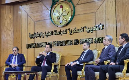 مؤسسة " رسالة السلام " تقتحم مشهد الوعي الرقمي في قلب الأكاديمية العسكرية | صور