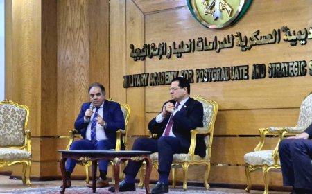 مجدي طنطاوي من الأكاديمية العسكرية: مصر منارة الاستقرار ومركز إشعاع فكري لا يُهزم | صور