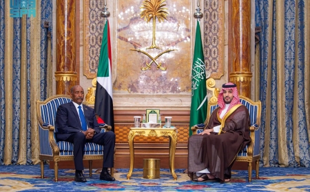 تفاصيل لقاء الفريق عبد الفتاح البرهان مع ولي العهد السعودي