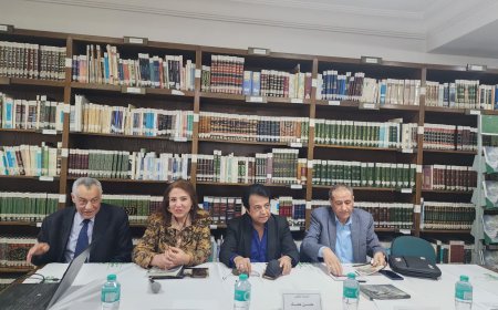 توزيع مؤلفات الأستاذ علي الشرفاء بالمجلس الأعلى للثقافة