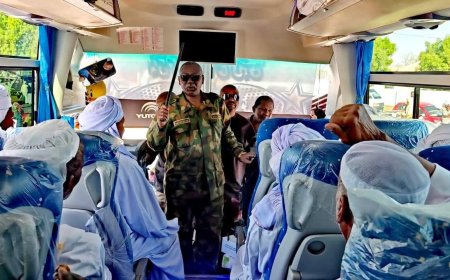 ولاية سنار تودع (384) حاجاً وتؤكد اكتمال كافة الترتيبات لخدمتهم بالأراضي المقدسة