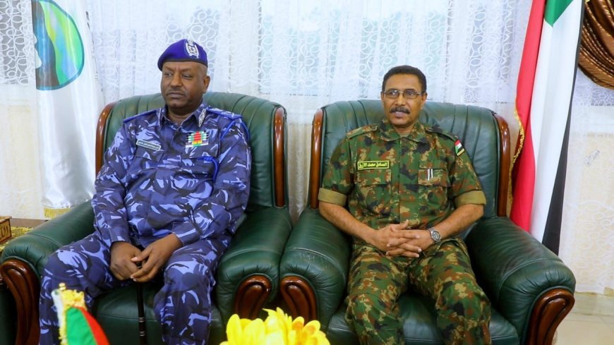 مدير عام قوات الشرطة يزور ولاية كسلا