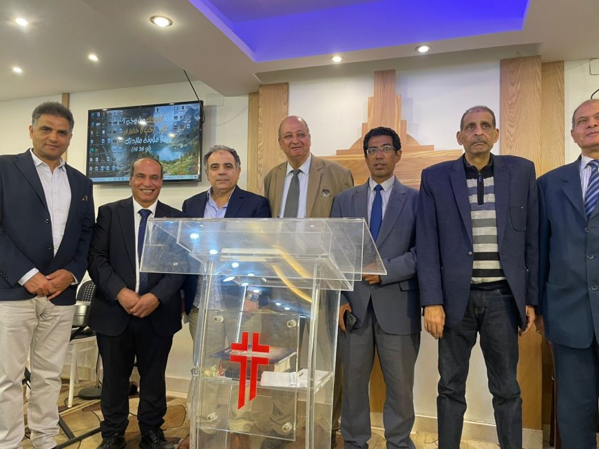 رسالة السلام تعزز التعايش في احتفالية الكنيسة المعمدانية.. أصوات الترانيم تعانق حب الوطن | صور