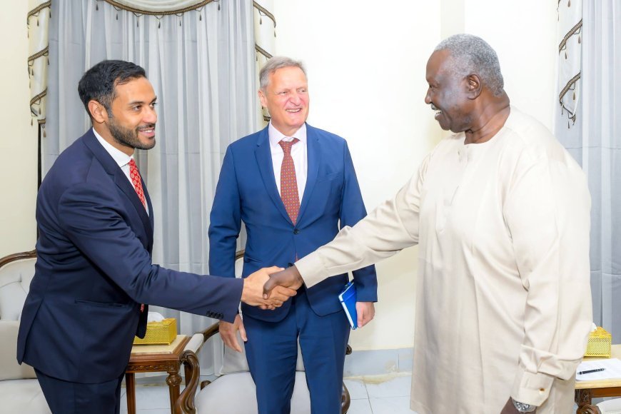 نائب رئيس مجلس السيادة يلتقي سفير الاتحاد الأوروبي لدى السودان