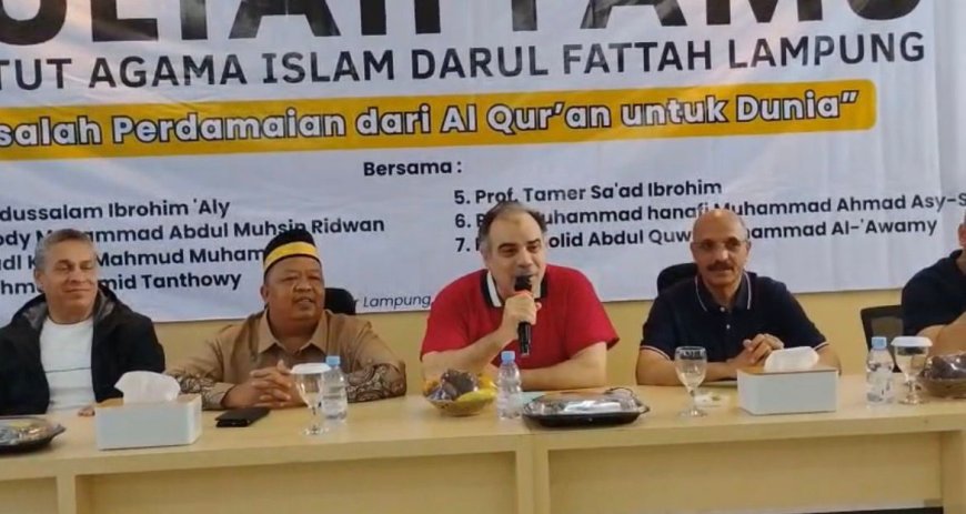 مجدي طنطاوي لطلاب جامعة الفتح : عودوا الي القرآن .. التدين الشكلي أخطر من الجهل