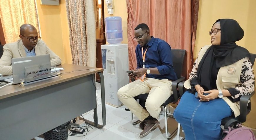 مفوض العون الإنساني بالشمالية يلتقي عددا من المنظمات