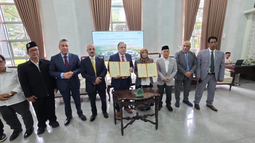 جامعة مولانا و«رسالة السلام» توحدان الجهود لنشر القيم القرآنية عالمياً