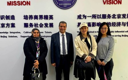 أكاديمية السادات تبحث آليات التعاون الأكاديمي مع جامعتي  بكين وزيول "