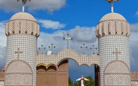 دير مارمرقس يحتفل بعيد استشهاد أول باباوات الإسكندرية .. الجمعة