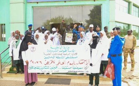 حاكم اقليم النيل الازرق يثمن جهود مستشفى الشرطة الدمازين في تقديم الخدمات الطبية