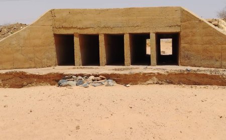 هيئة الطرق تكثف إستعداداتها المبكرة لخريف 2026 بتدعيم التروس وتأهيل المصارف بالخرطوم
