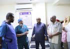 وفد شركة زادنا العالمية يتفقد سير العمل بمجمع عطبرة الطبي
