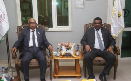 وزير الطاقة يتفقد الشركة السودانية لخطوط انابيب البترول