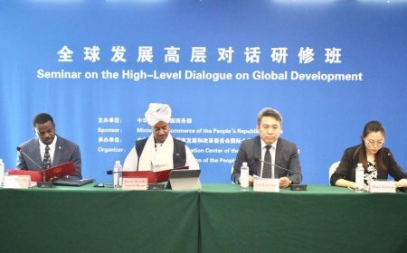 السودان يشارك بمنتدى الحوار رفيع المستوى حول التنمية العالمية ببكين