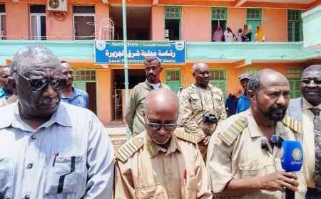 إفتتاح مجمع الطوارئ والأشعة ووحدة توفير الأكسجين والعناية المكثفة بمستشفى رفاعة التعليمي