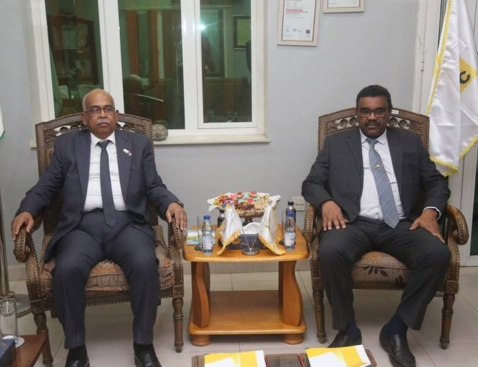 وزير الطاقة يتفقد الشركة السودانية لخطوط انابيب البترول