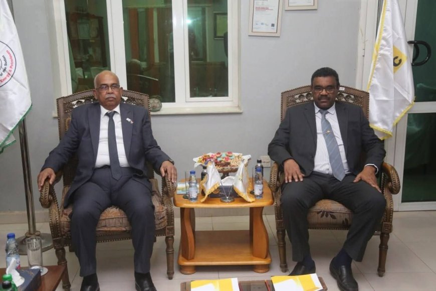 وزير الطاقة يتفقد الشركة السودانية لخطوط انابيب البترول