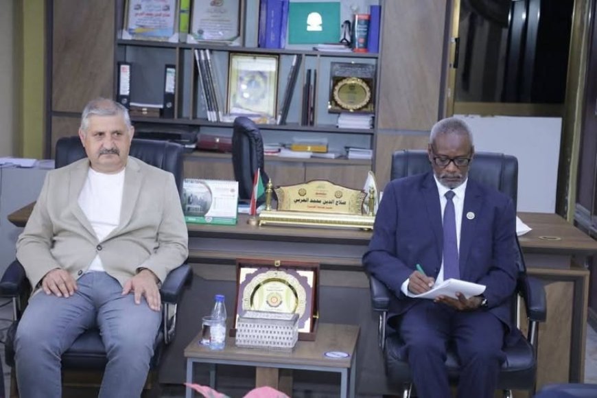 تعاون وتبادل خبرات بين جامعة الجزيرة وجامعة قونيا التركية