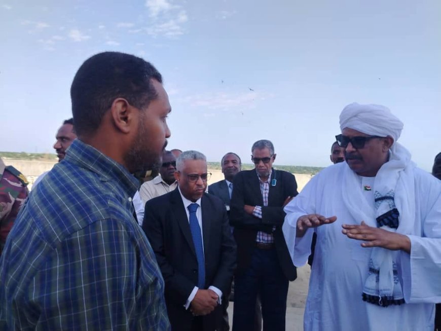 وزير الزراعة يتفقد خزان الروصيرص ويؤكد أهمية تعزيز جاهزيته للموسم الزراعي