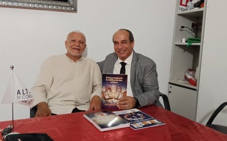تعزيزاً للتواصل الثقافي والفكري.. وفد "رسالة السلام" يلتقي مدير المركز الإسلامي "إيثار" بميلانو