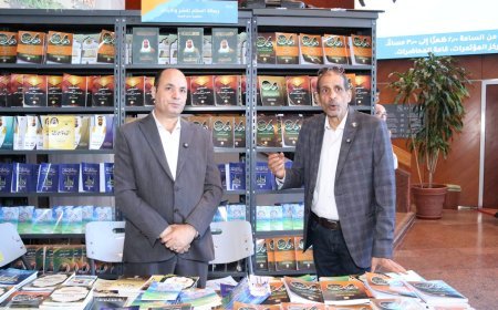 محمد فتحي الشريف يقدم قراءة فكرية لمؤلفات علي محمد الشرفاء بمعرض مكتبة الإسكندرية الدولي