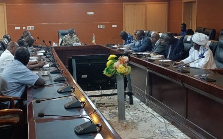 لجنة انجاح الموسم الزراعي بولاية شمال كردفان تقف على موقف الوقود والتمويل