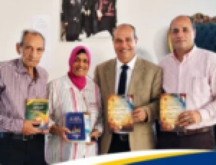 وفد مؤسسة رسالة السلام يهدي مؤلفات الشرفاء الحمادي لجمعية سواقي الخير.. وإشادة بالأفكار الداعية إلى بناء الإنسان ونشر ثقافة السلام