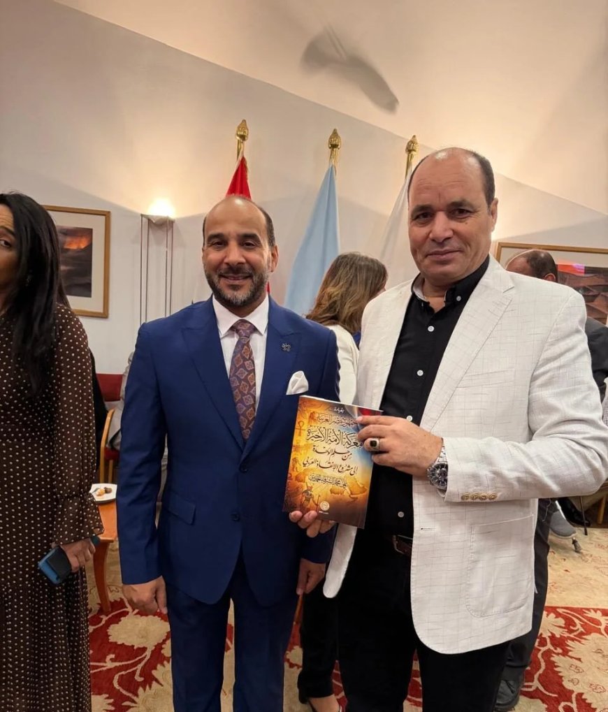 تعاون مرتقب بين المكتبة الرقمية للشرفاء الحمادي ومكتبة الإسكندرية.. لقاء يجمع محمد فتحي الشريف والدكتور محمد سليمان
