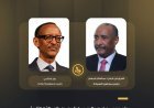 رئيس مجلس السيادة يجري اتصالاً هاتفياً بالرئيس الرواندي