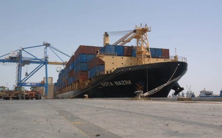الميناء الجنوبي ببورتسودان يناول أكثر من 21 ألف حاوية مكافئة خلال يوليو