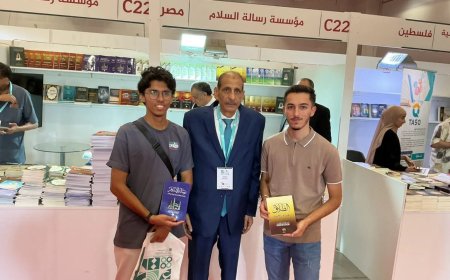 شباب سوريا في جناح " رسالة السلام بمعرض اسطنبول الدولى للكتاب " : نريد سلامًا يعم العالم | صور