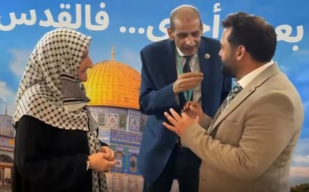 "رسالة السلام" تفاجئ اجنحة معرض إسطنبول برسالة تتجاوز حدود الورق : القدس عربية